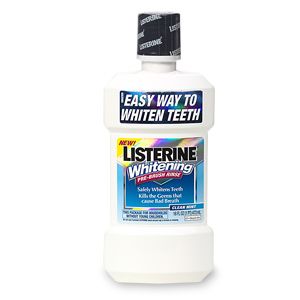 Whiter Teeth with Teeth Whitening Mouthwashes