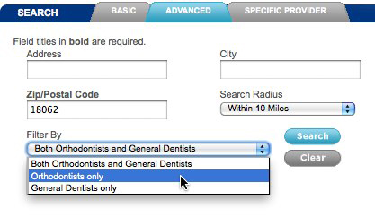 Find Preferred Orthodontist